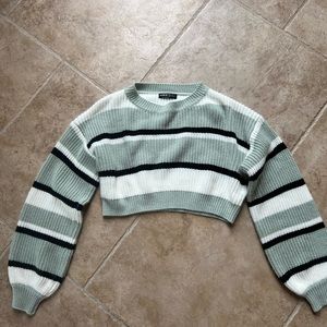 Shein crop sweater